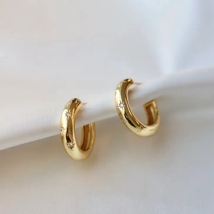 Katie Waltman Earrings-Gold