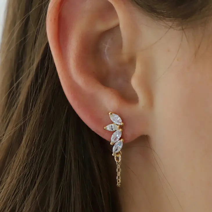 Katie Waltman Earrings-Gold