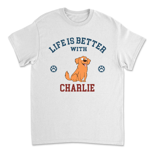 Better Life Retro - Personalized Custom Unisex T-shirt