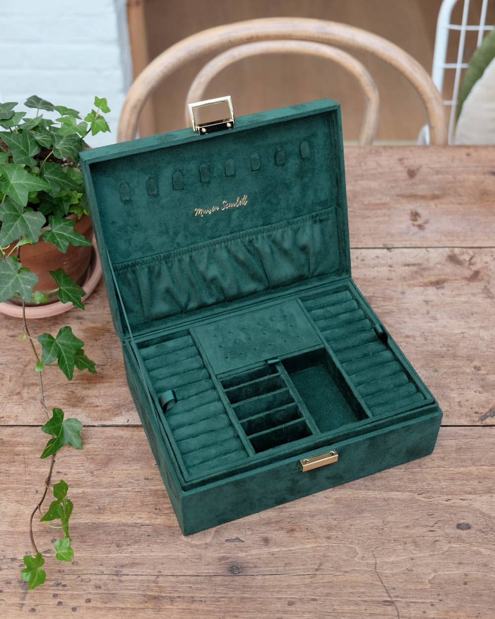 Velvet Jewelry Box - Louise