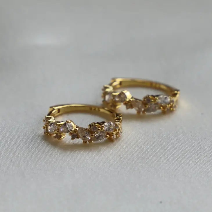 Katie Waltman Earrings-Gold