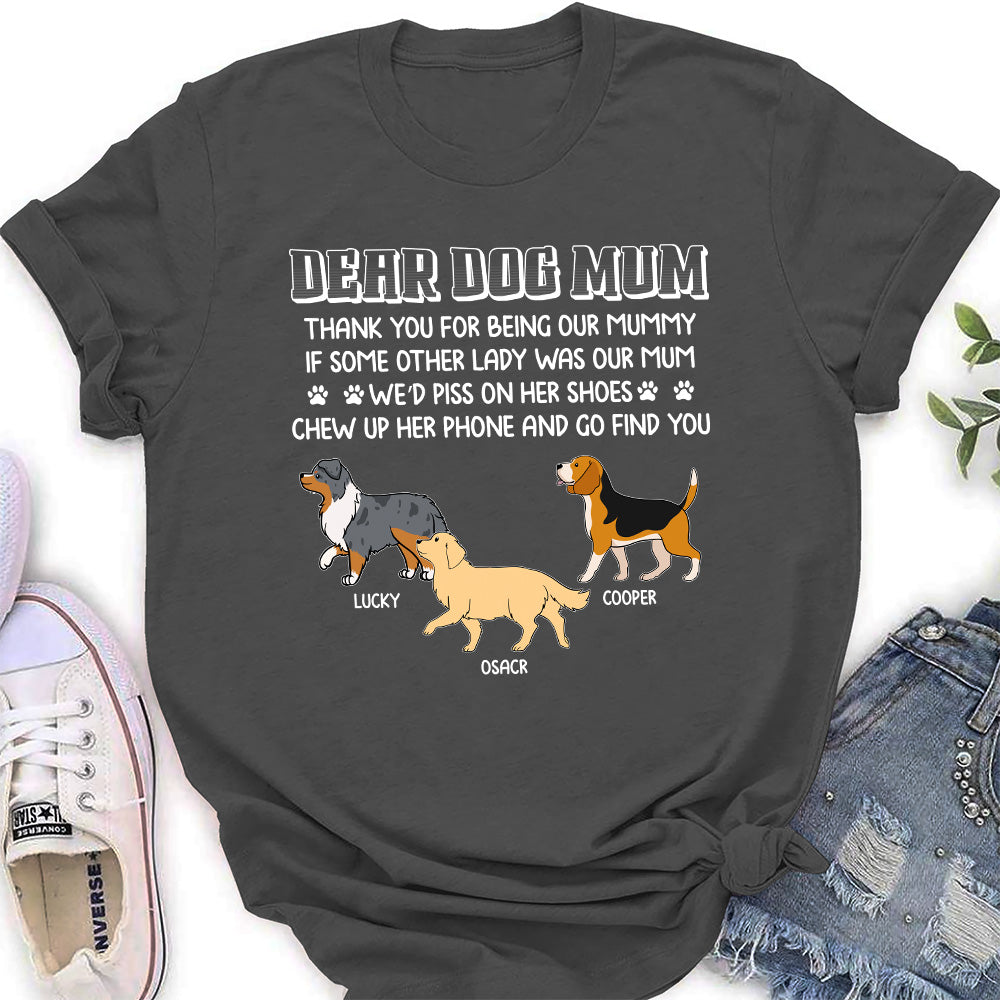 My One And Only Daddy - Personalized Custom Women's T-shirt