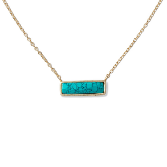 TURQUOISE PENDANT NECKLACE