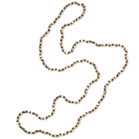 BRASS BEADED NECKLACE