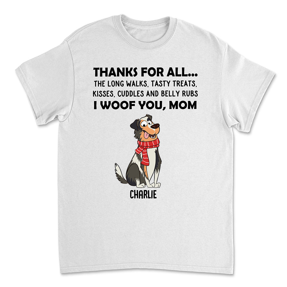 Thanks For All... - Personalized Custom Premium T-shirt