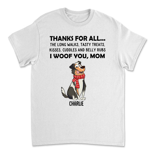 Thanks For All... - Personalized Custom Premium T-shirt