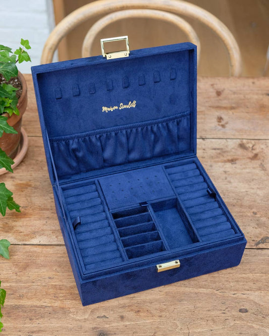 Velvet Jewelry Box - Louise