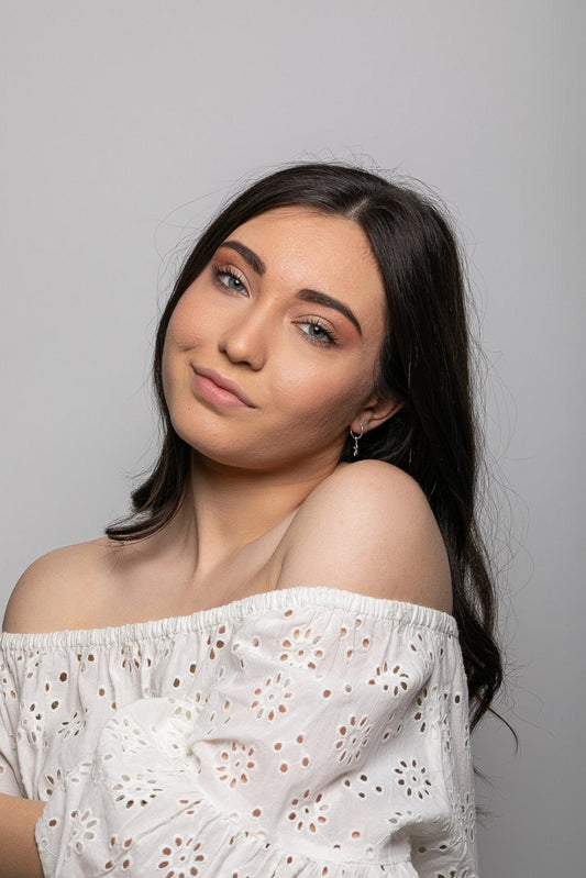 Sleepers Swinging Star Earrings