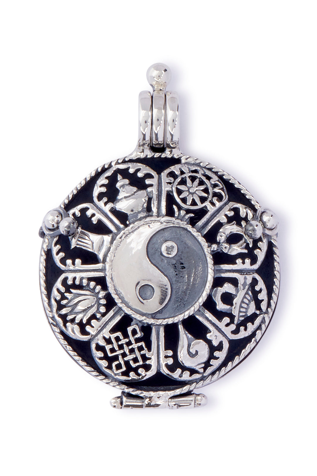Aromatherapy Silver Pendant - Ishka
