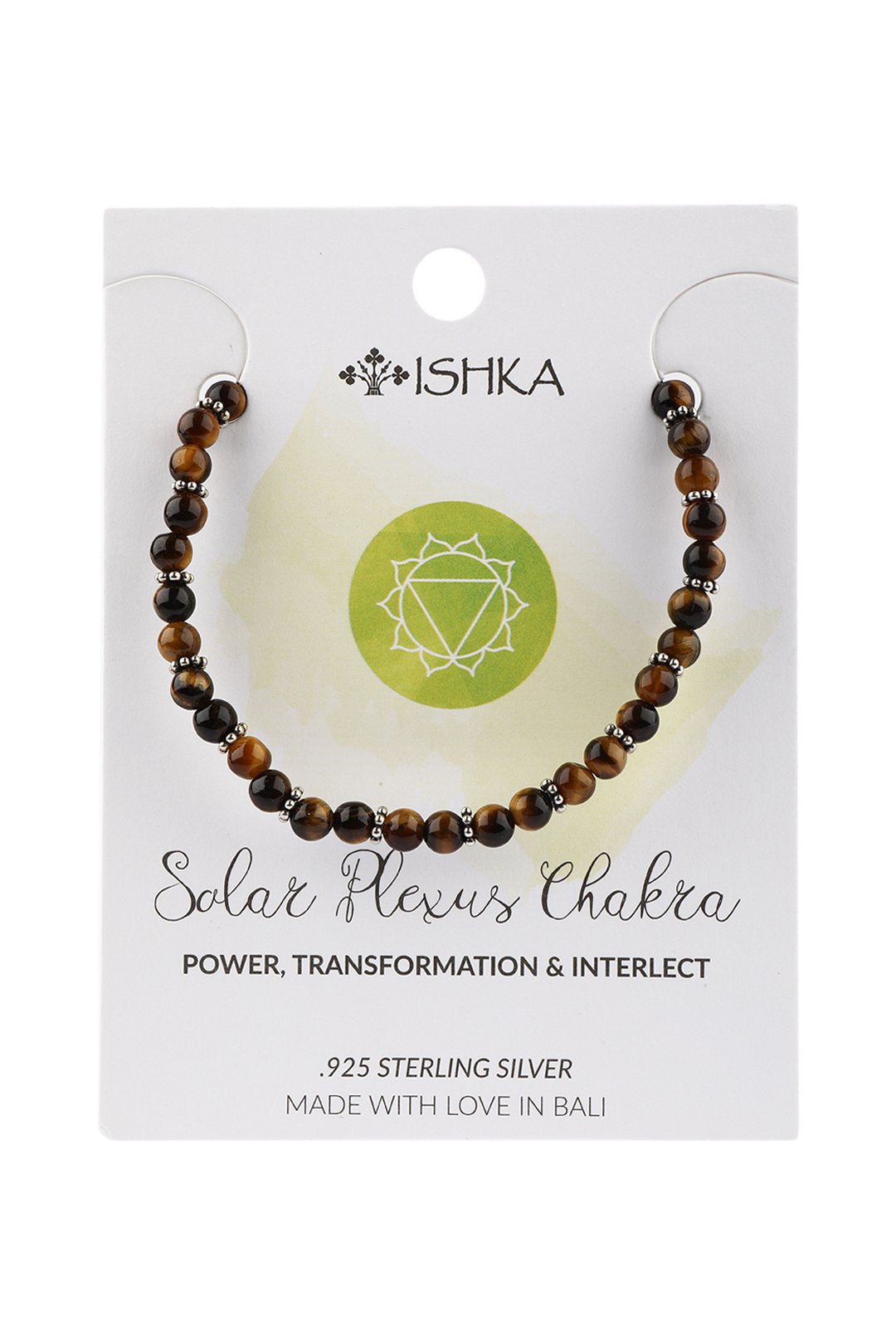 Chakra Gemstone Bead Silver Bracelet