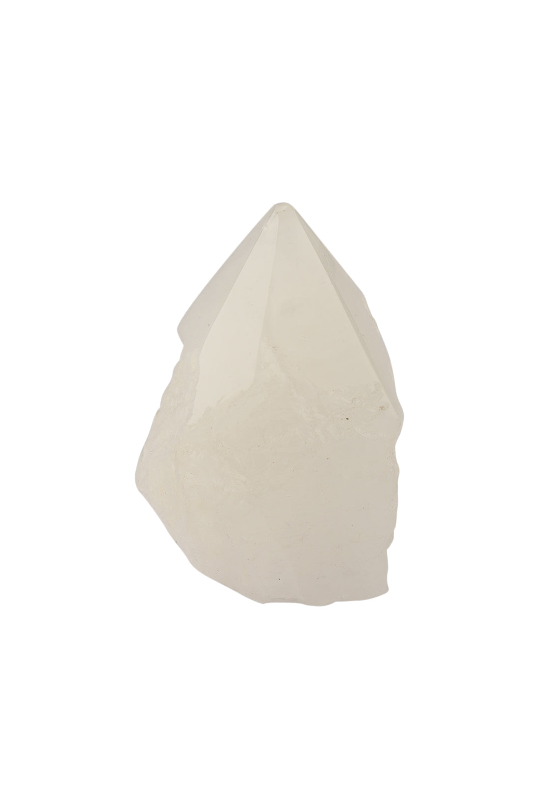 White Gemstone Point Top