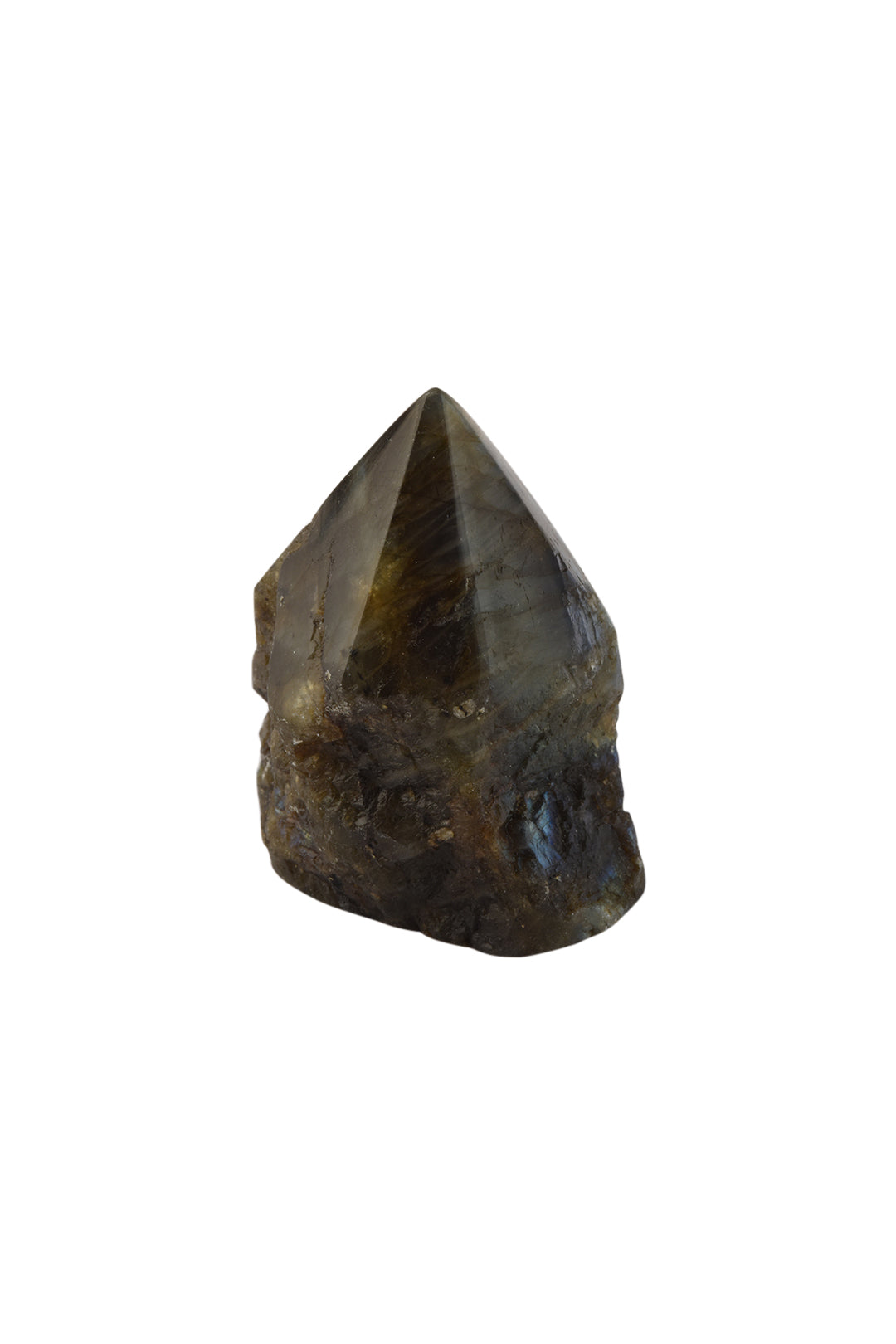 Raw Gemstone with Pointy Top