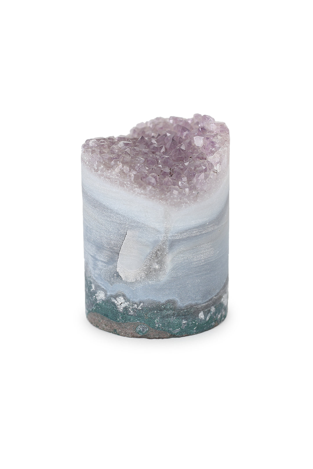 Gemstone Cylinder Raw Top (i)