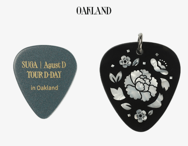 BTS SUGA - AGUST D D-DAY Guitar Pick Set