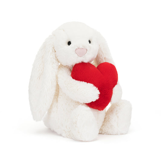 Jellycat Bashful Red Love Heart Bunny | Original