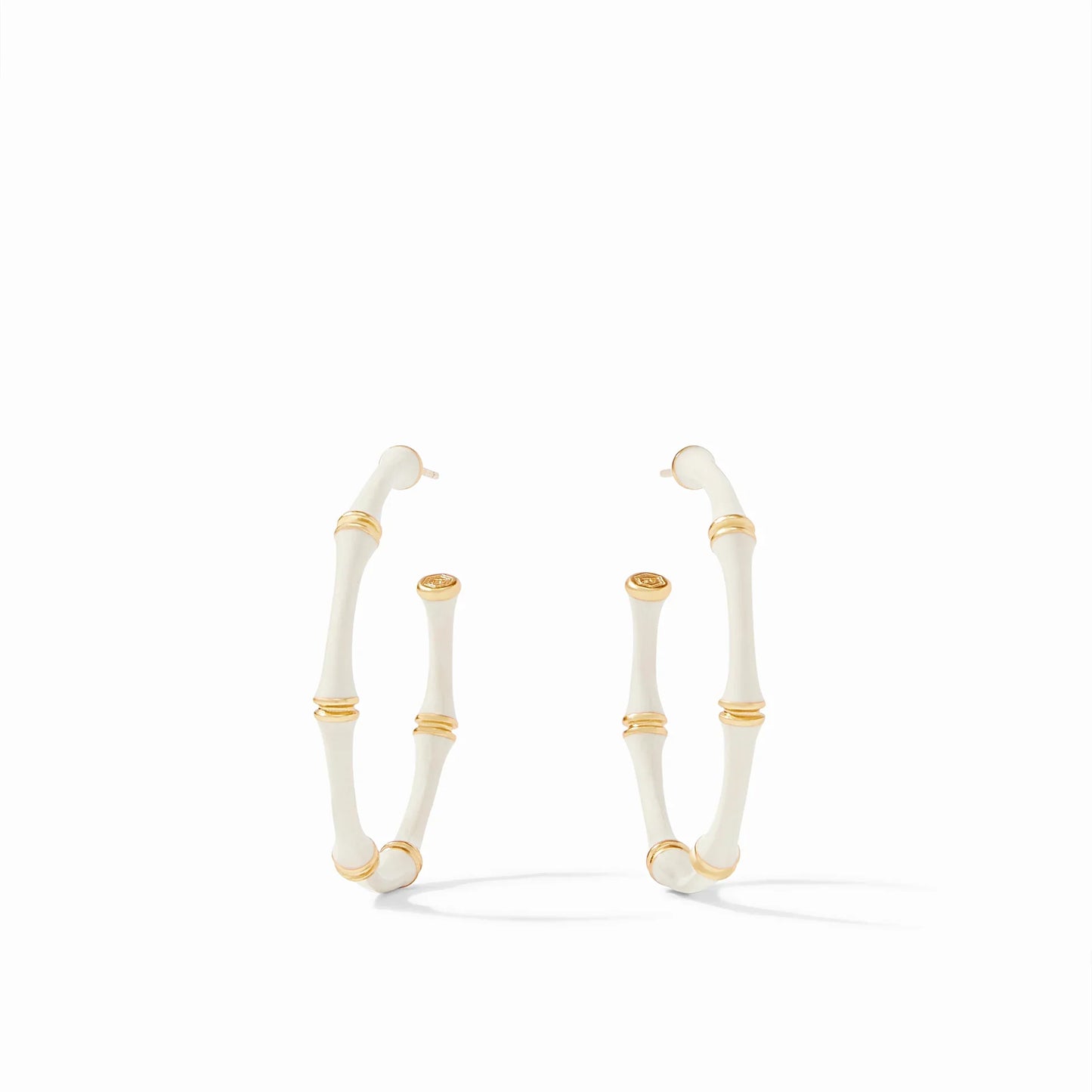 Bamboo Hoops Ivory