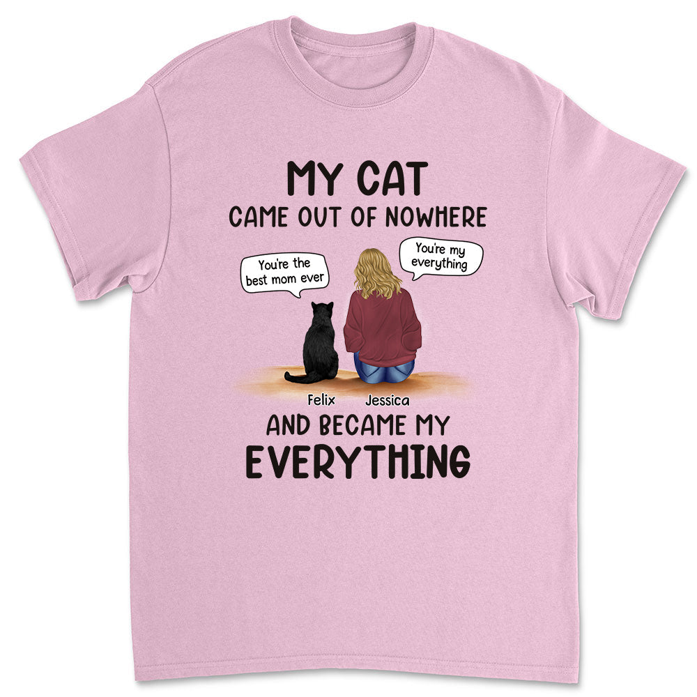 Cats Are My Everything - Personalized Custom Unisex T-shirt