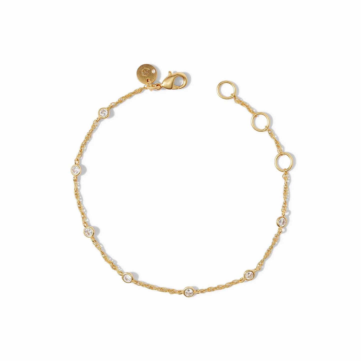 Celeste Delicate Bracelet Gold CZ