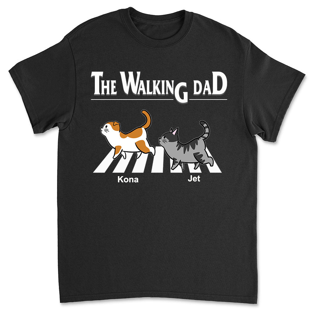 The Walking Cat - Personalized Custom Unisex T-shirt