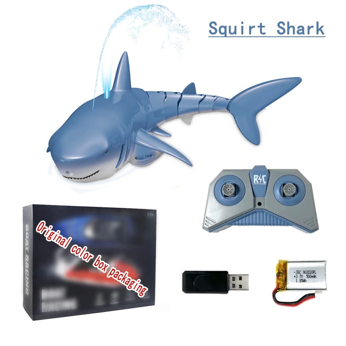 Funny RC Shark Toy Remote Control Animals Robots Bath Tub Pool Electric Toys for Kids Boys Children Cool Stuff Sharks Submarine ShopOnlyDeal