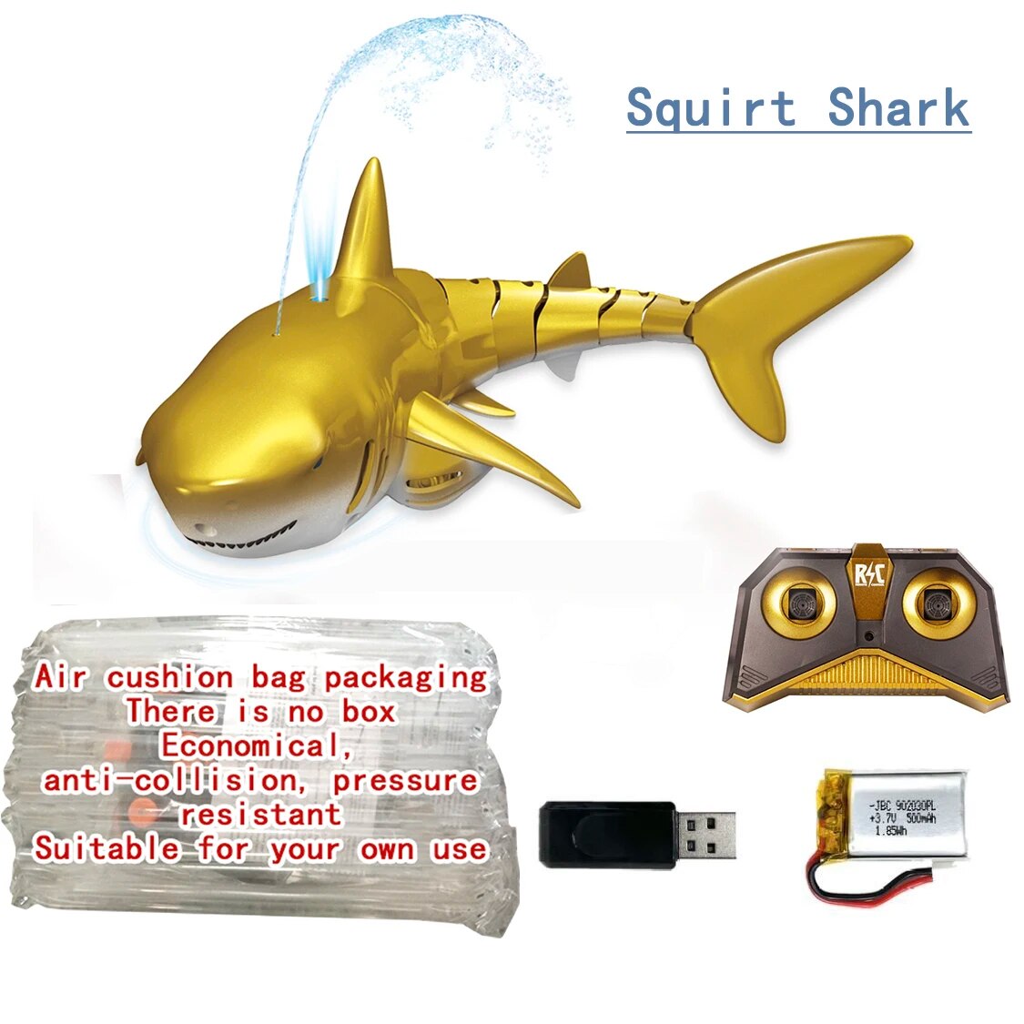 Funny RC Shark Toy Remote Control Animals Robots Bath Tub Pool Electric Toys for Kids Boys Children Cool Stuff Sharks Submarine ShopOnlyDeal