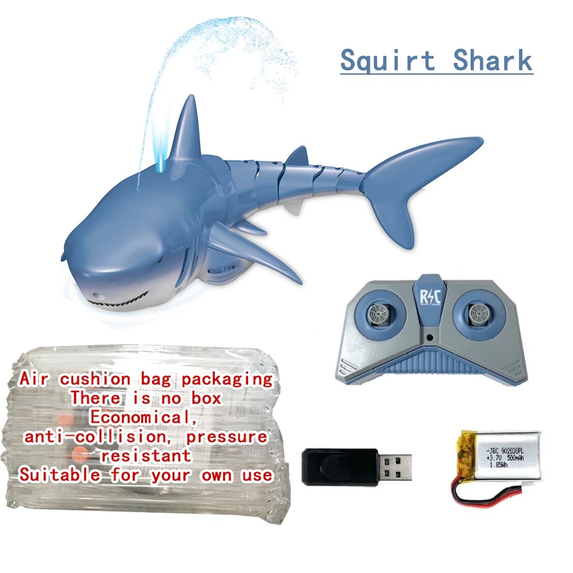 Funny RC Shark Toy Remote Control Animals Robots Bath Tub Pool Electric Toys for Kids Boys Children Cool Stuff Sharks Submarine ShopOnlyDeal