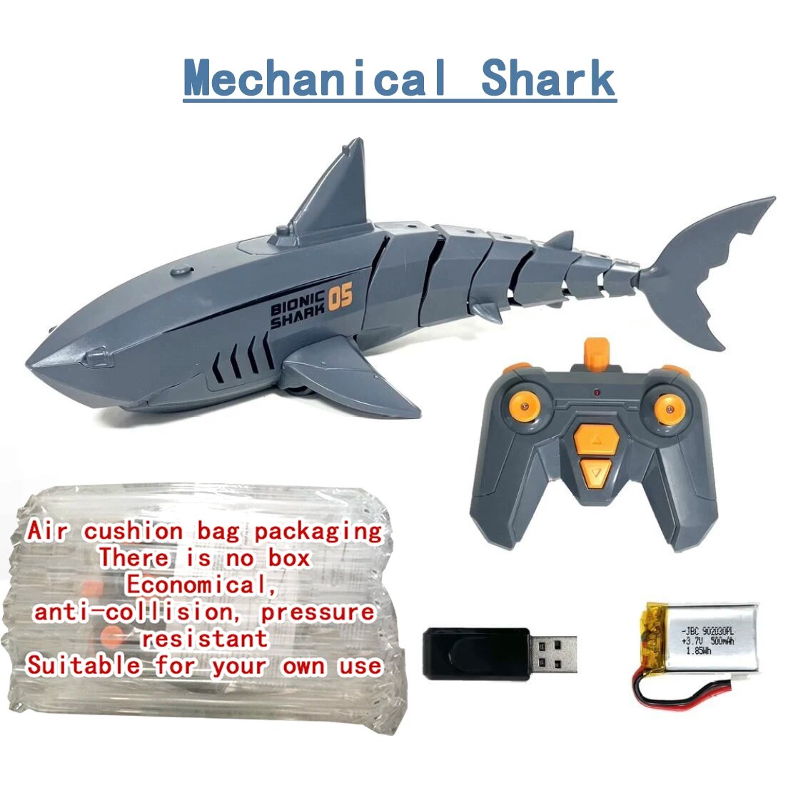 Funny RC Shark Toy Remote Control Animals Robots Bath Tub Pool Electric Toys for Kids Boys Children Cool Stuff Sharks Submarine ShopOnlyDeal