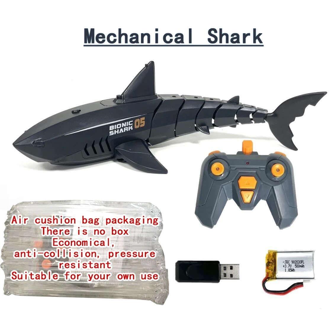 Funny RC Shark Toy Remote Control Animals Robots Bath Tub Pool Electric Toys for Kids Boys Children Cool Stuff Sharks Submarine ShopOnlyDeal