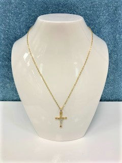 Two Tone Cross with Christ