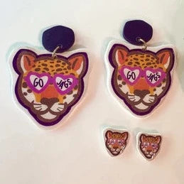 Weathered Mascot Earrings