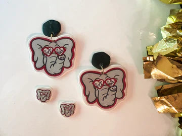 Weathered Collegiate Earrings