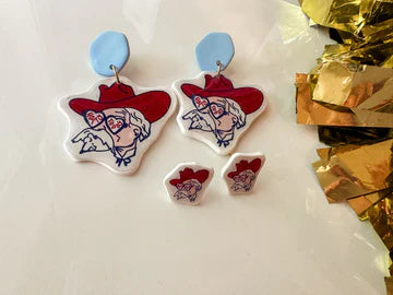 Weathered Collegiate Earrings