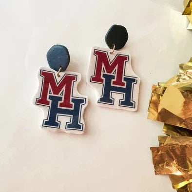 Weathered Mascot Earrings