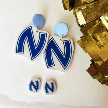 Weathered Mascot Earrings