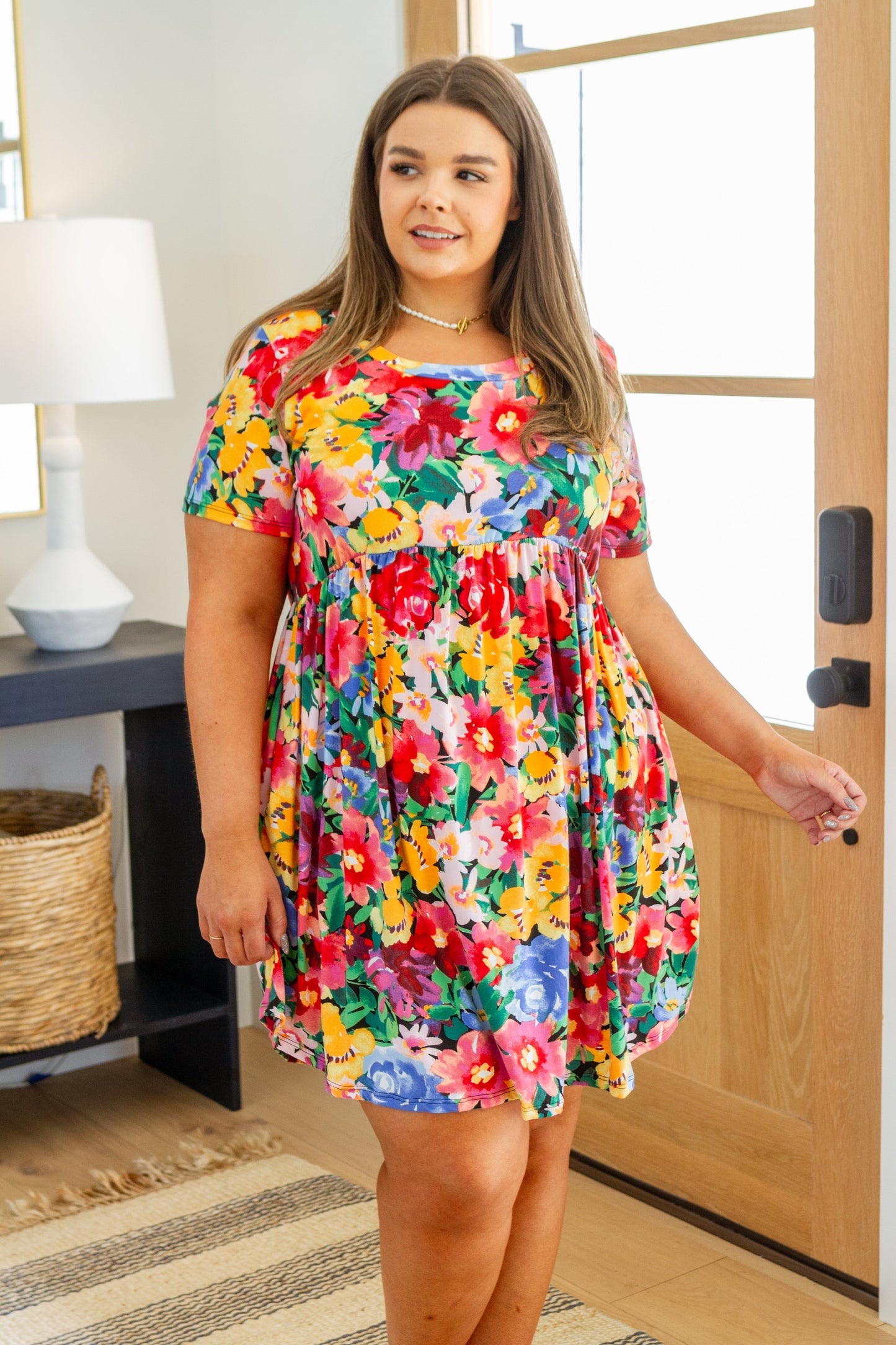 Hazel Blues® |  In The Garden Floral Dress