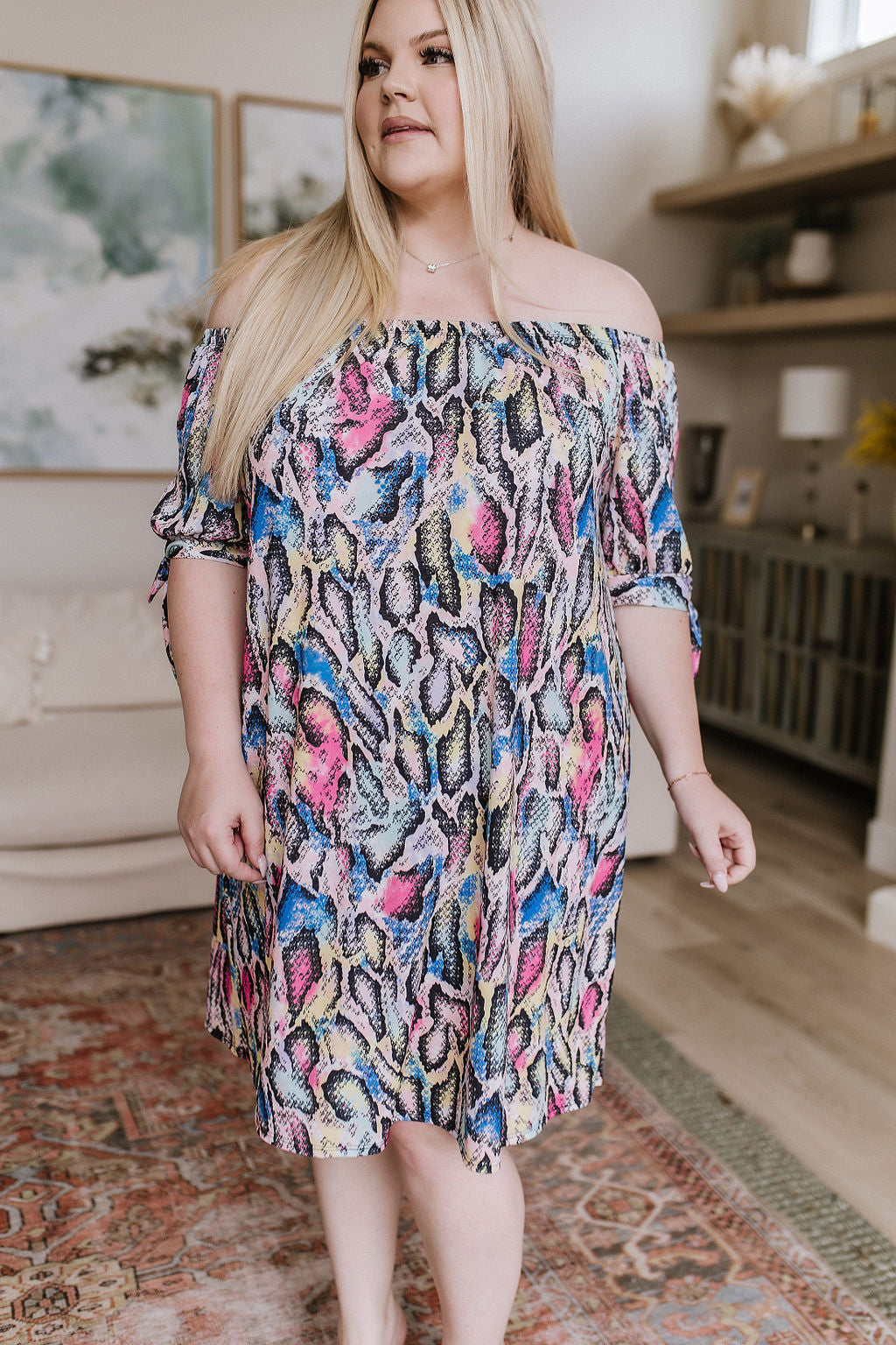 Hazel Blues® |  Kind of Wild Animal Print Dress