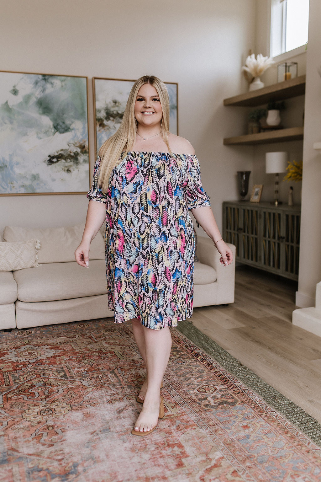 Hazel Blues® |  Kind of Wild Animal Print Dress