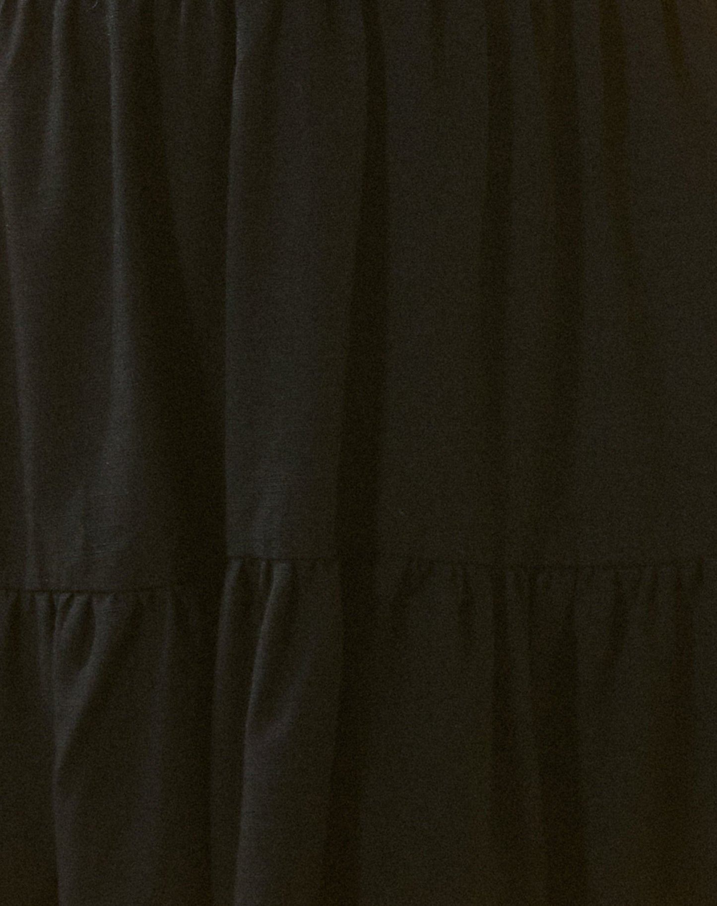 Londyn Tiered Halter Mini Dress in Black