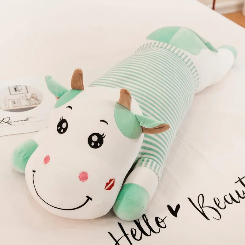 Cute Cow Large Size Toys Plush Toys Stuffed Soft Down Cotton Cattle Plush doll Pillow Cushion sofa room decor gift for kids ShopOnlyDeal