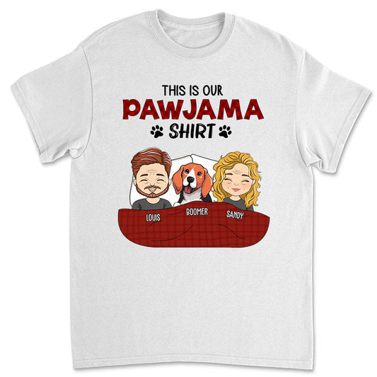 Pawjama Shirt Couple - Personalized Custom Unisex T-shirt