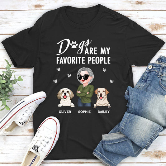 Favorite People - Personalized Custom Unisex T-shirt