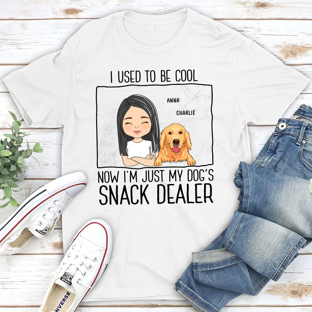 Just A Pet Snack Dealer - Personalized Custom Unisex T-shirt