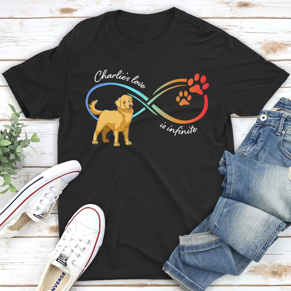 Infinite Love - Personalized Custom Unisex T-shirt