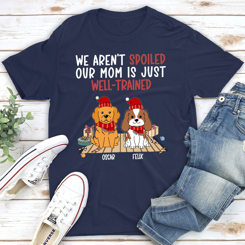 Well Trained Dog Dad - Personalized Custom Unisex T-shirt