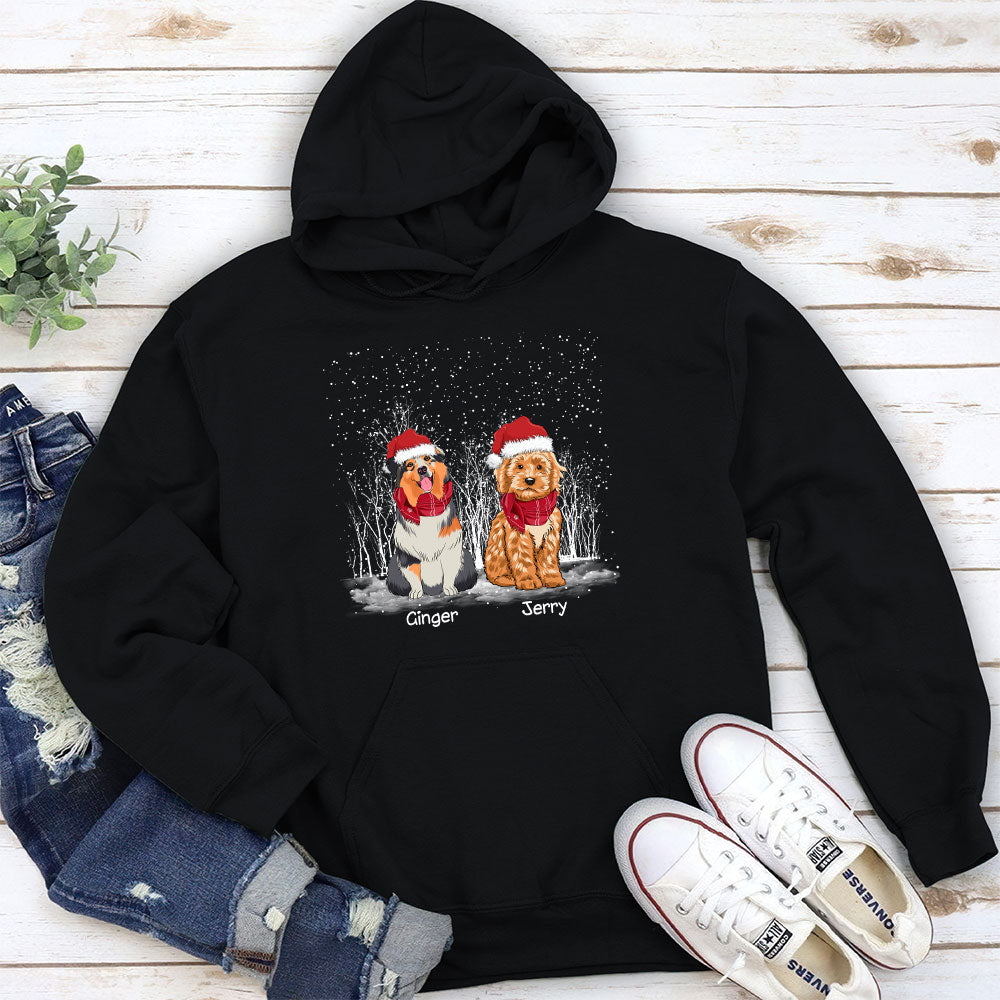 Winter Dog - Personalized Custom Hoodie