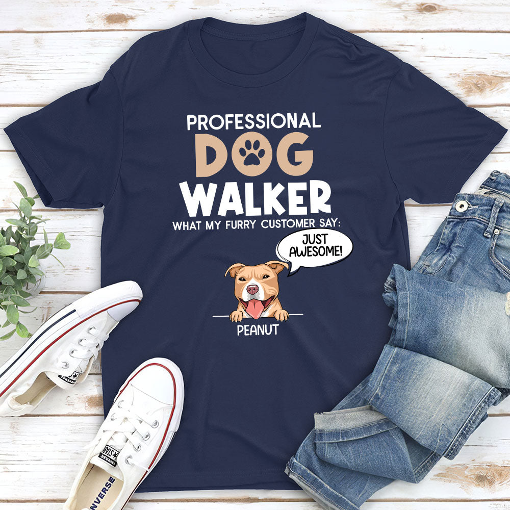 My Furry Customer - Personalized Custom Unisex T-shirt