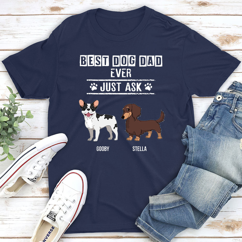 Best Dad Looks Like - Personalized Custom Unisex T-shirt