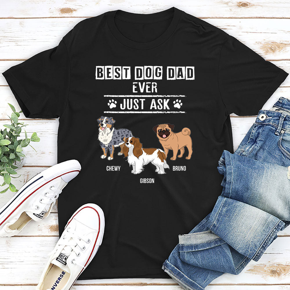 Best Dad Looks Like - Personalized Custom Unisex T-shirt