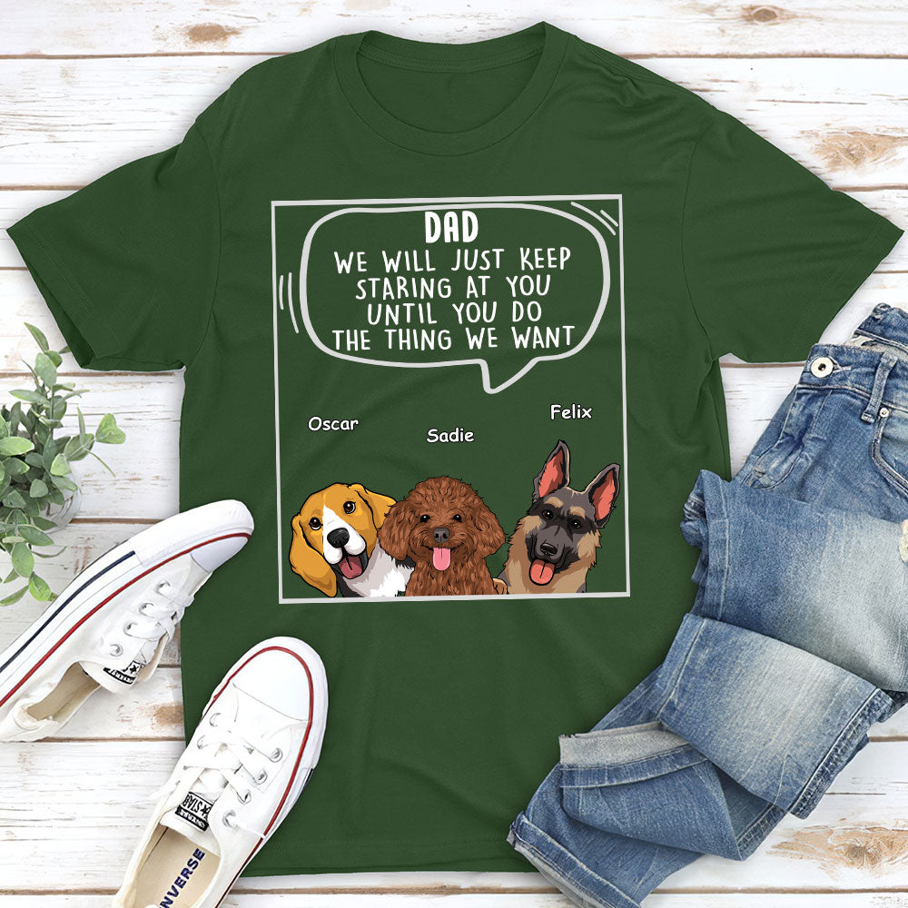 Dogs Will Just 2 - Personalized Custom Premium T-shirt
