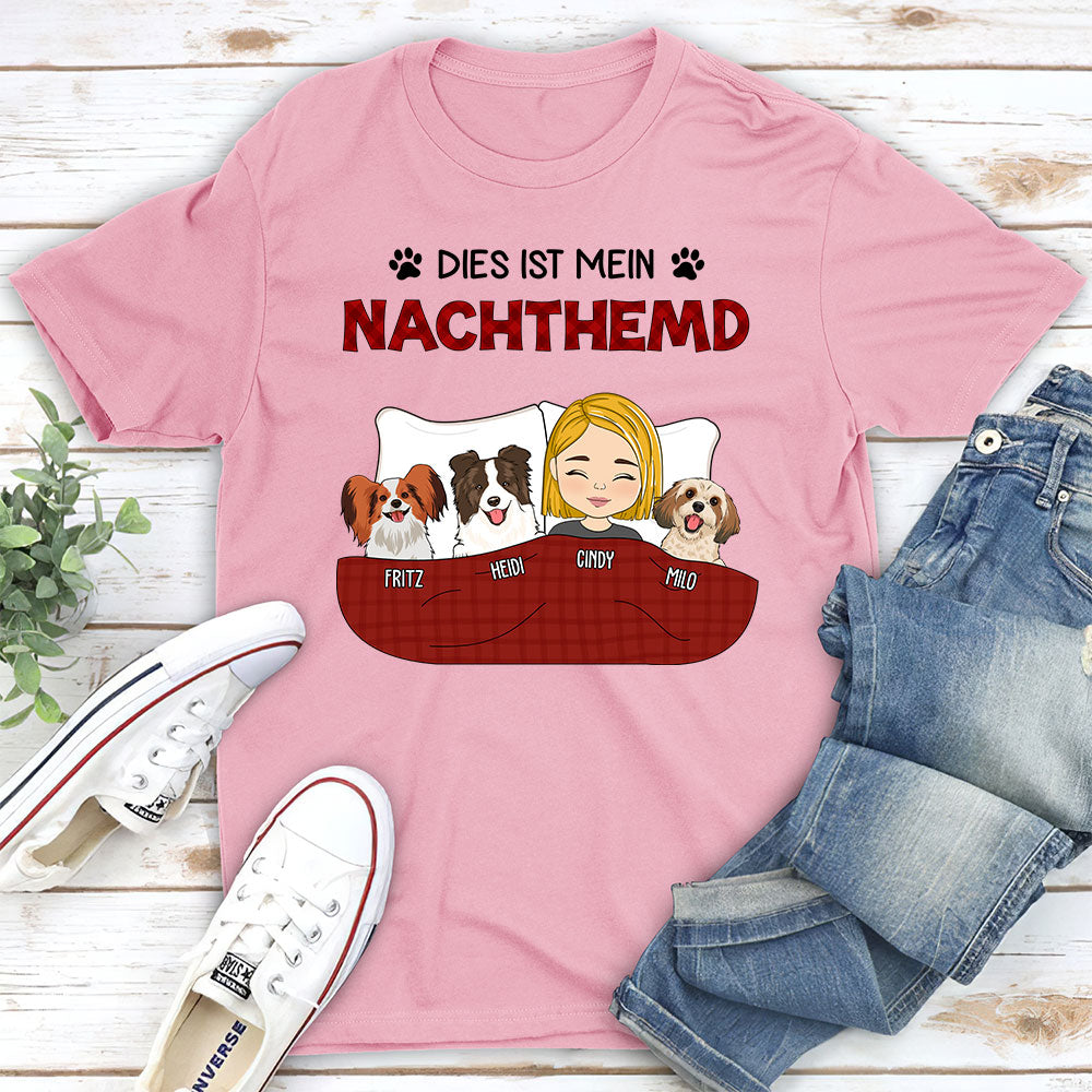 Nachthemd - Personalisiertes Premium T-Shirt